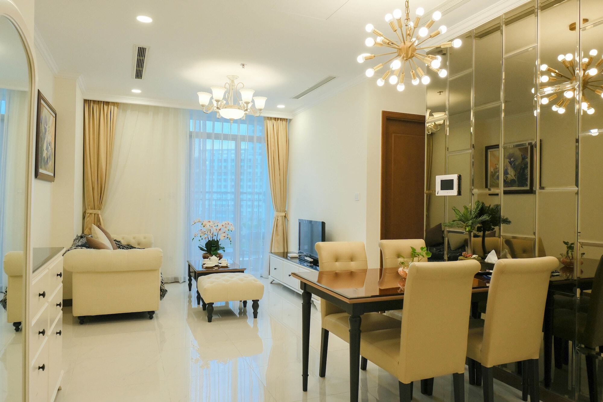 Vinhomes Central Park Jack Hai Luxury Service Apartment ホーチミン市 エクステリア 写真